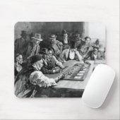 Tapis De Souris Un jeu de Faro à El Paso (Avec souris)