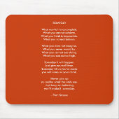 Tapis De Souris Un jour (Devant)