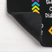 Tapis De Souris Un Jour Dans La Vie D'Un Diabétique (Coin)