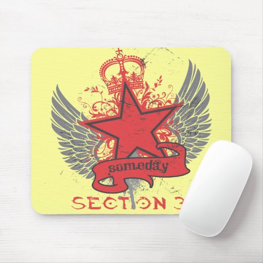 Tapis De Souris Un jour étoile Mousepad (Avec souris)