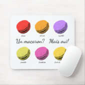 Tapis De Souris Un macaron ? Mais oui ! (Avec souris)