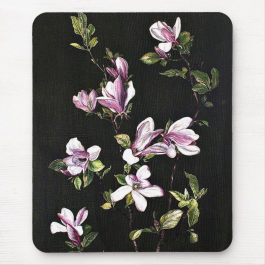 Tapis De Souris Un Magnolia japonais (Devant)