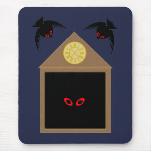 Tapis De Souris Un manque de générosité de Ravens Halloween