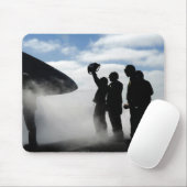 Tapis De Souris Un membre d'équipage de conduite (Avec souris)