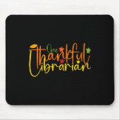 Tapis De Souris Un Merci Bibliothécaire Tee Automne Automne Thanks (Devant)