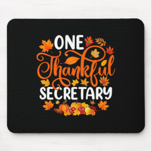Tapis De Souris Un Merci Secrétaire Funny Automne Automne Thanksgi