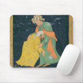 Tapis De Souris Un mollah se prosternant devant un homme dans la (Avec souris)