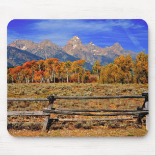 Tapis De Souris Un moment au Wyoming en automne