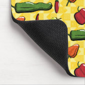 Tapis De Souris Un monde de poivrons mousepad (Coin)