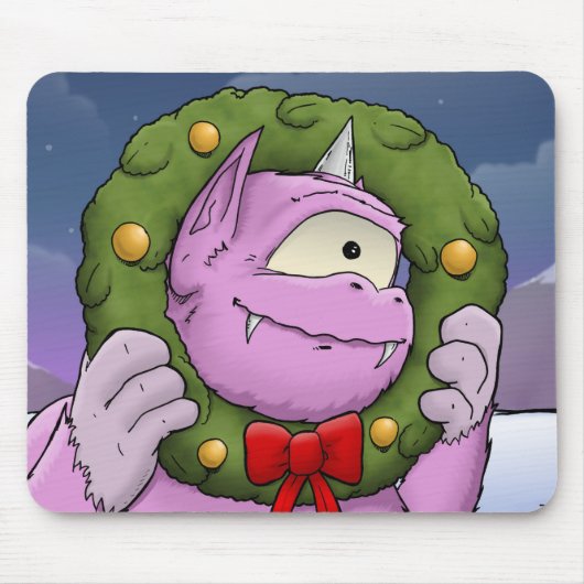 Tapis De Souris Un monstre Miracle Mouse Pad (Devant)