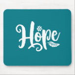 Tapis De Souris Un Mot Qui Dit Hope Cursive Calligraphie<br><div class="desc">J'espère. Citation inspirante et motivante et dire design avec message positif et slogan de vie stimulant. La typographie cool est une marchandise pour ceux qui recherchent un mot qui définit votre attitude et votre bonne humeur. Parfait pour ceux qui aiment les citations sarcastiques drôles, l'humour spirituel, l'attitude sassy et le...</div>