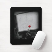 Tapis De Souris Un Mousepac à fleurs rouges (Avec souris)