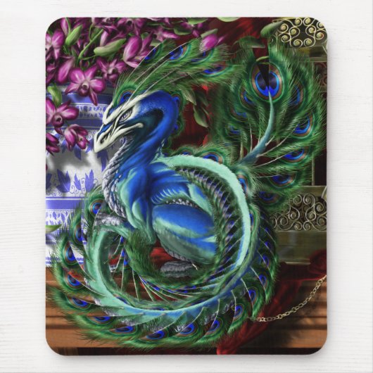 Tapis De Souris Un Mousepad mis en cage doré (Devant)