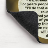 Tapis De Souris Un mousepad rond de ~ de Tuit (Coin)