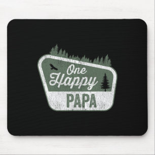 Tapis De Souris Un Papa heureux, fête d'anniversaire de famille as