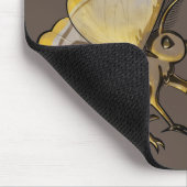 Tapis De Souris Un papillon à flamme (Coin)