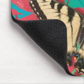 Tapis De Souris Un papillon à queue épaisse de tigre canadien (Coin)