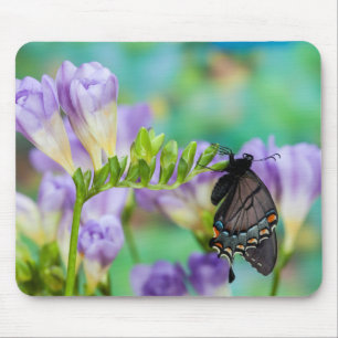 Tapis De Souris Un papillon monarque Danaus Plexippus