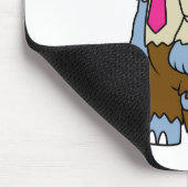 Tapis De Souris Un Parasaurolophus Caricaturé En Zombie. (Coin)