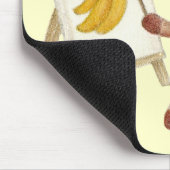 Tapis De Souris Un petit artiste Socky le singe Mousepad de (Coin)