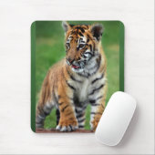 Tapis De Souris Un petit tigre mignon (Avec souris)