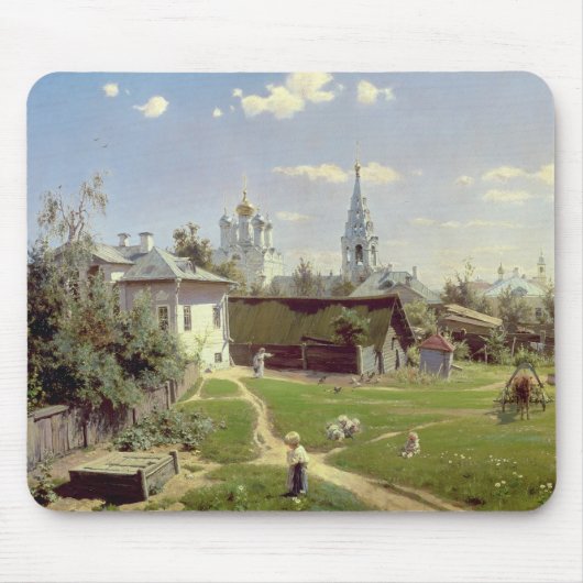 Tapis De Souris Un petit yard à Moscou, 1878 (Devant)