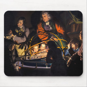 Tapis De Souris Un philosophe faisant un cours sur le système sola