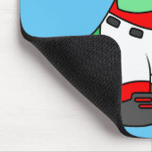 Tapis De Souris Un Pitcher De Baseball Pachycephalosaurus. (Coin)