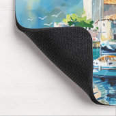 Tapis De Souris Un port maritime (Coin)