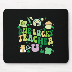 Tapis De Souris Un professeur chanceux Saint-Patrick Irish Teacher