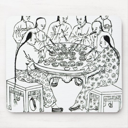 Tapis De Souris Un repas amical (Devant)