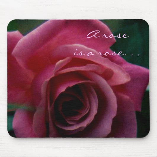 Tapis De Souris Un rose est un rose Mousepad (Devant)