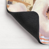 Tapis De Souris Un selfie avec le géant du fluffy (Coin)