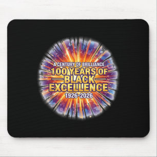 Tapis De Souris Un siècle de brillance 100 ans de noir