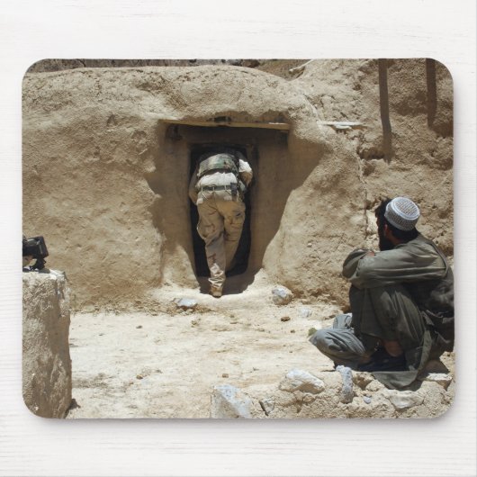 Tapis De Souris Un soldat de la Garde nationale (Devant)