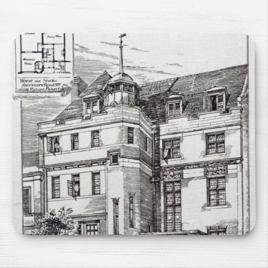 Tapis De Souris Un studio de sculpteurs, 1892 (Devant)