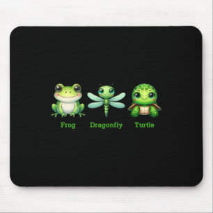 Tapis De Souris Un subtil Humour politique anti-Trump, une libellu