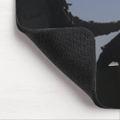 Tapis De Souris Un technicien maniant une mitrailleuse M240 en Ira (Coin)