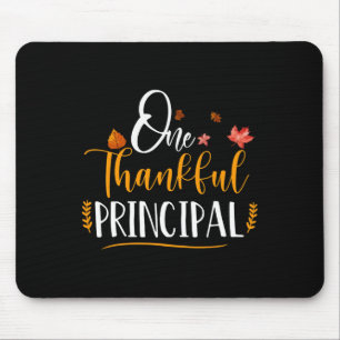 Tapis De Souris Un Thanksgiving Principal De L'École Chute Thanksg