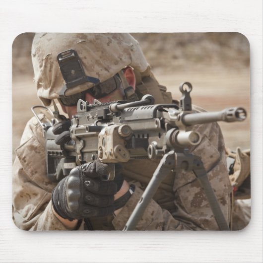 Tapis De Souris Un tireur automatique d'arme de l'équipe fournit u (Devant)