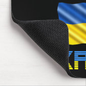 Tapis De Souris Un trident ukrainien drapeau ukrainien Ukraine (Coin)