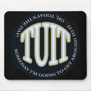 Tapis De Souris Un TUIT rond