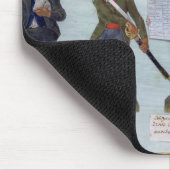 Tapis De Souris Un vendeur de journal, un citoyen prêt à combattre (Coin)