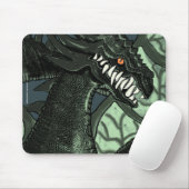Tapis De Souris Un vent malade souffle | le dragon (Avec souris)