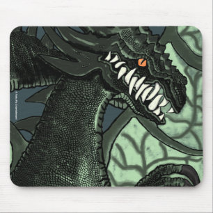 Tapis De Souris Un vent malade souffle le dragon