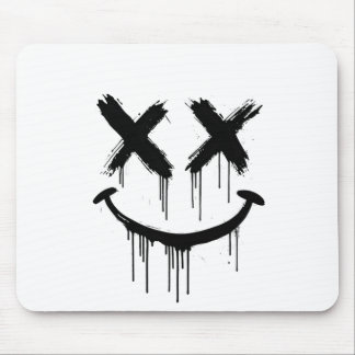 Tapis De Souris Un visage souriant.