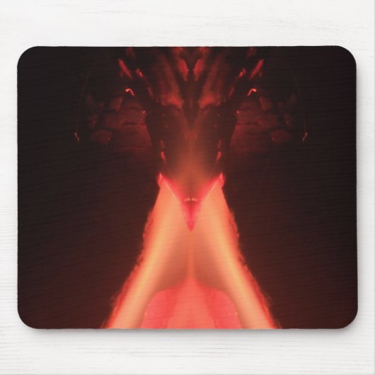 Tapis De Souris Un volcan de feu (Devant)