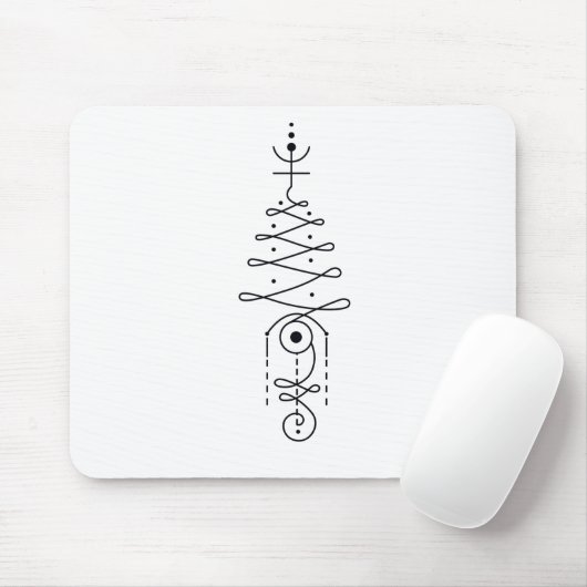 Tapis De Souris Unalome I (Avec souris)