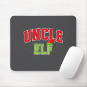 Tapis De Souris Uncle Elf Christmas Family Matching Group Xmas Unc (Avec souris)