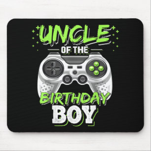 Tapis De Souris Uncle of the Birthday Boy Matching jeu vidéo
